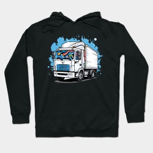 big tractor design Hoodie